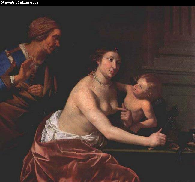 BIJLERT, Jan van Venus and Amor and an old Woman